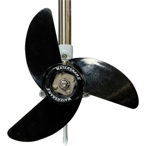Motor electric barcă Watersnake Advance Brushless 70lb 12V cu montaj pe oglindă și port USB.