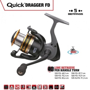 Mulineta DAM Quick Dragger 530 FD - Img 2