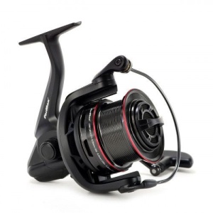 Mulinetă Formax Visage Power Feeder 5000 – Detaliu tambur Long Cast, clipsuri bicolore și mecanism Worm Shaft pentru performanță extremă.
