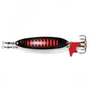 Oscilanta DAM Effzett Slim Standard Spoon 95mm 32g Black Orange UV - Img 2