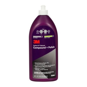Pastă Polish Mediu și Finisare Gelcoat 3M Perfect-It Medium Compound + Polish 946ml 36106E