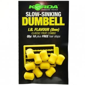 Pelete Flotante Korda Slow-Sinking Dumbell + Free Hair Stops 8mm 10buc/plic - Img 4