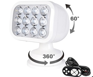 Proiector cu telecomanda Seaflo LED 28W 2700 Lumeni