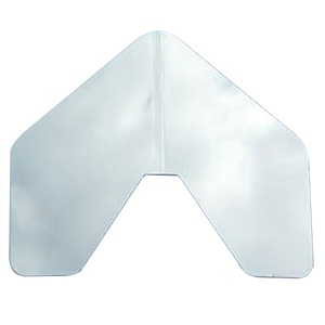 Protecție Provă Inox Medie Gator Guards BowShield 19.05 x 22.86 cm, Inox 316, Adeziv Poliuretanic