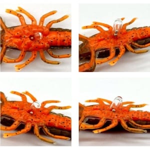 Savage Gear 3D Crayfish Rattling 5.5cm 1.6g Motor Oil UV - Img 4