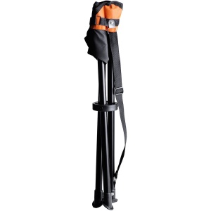 Scaun vânătoare Neverlost Tripod 56 cm – trepied pliabil, greutate redusă, construcție aluminiu, suport 100 kg, husă transport inclusă