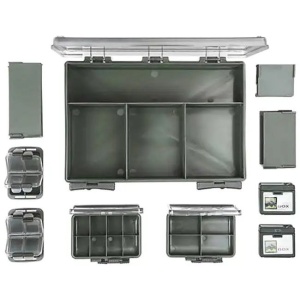 Set Cutii Pentru Accesorii Fox F-Box Deluxe Medium Single