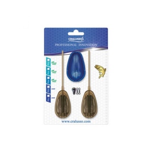 Set Method Feeder + Matriță Cralusso Rocket 2+1 buc, conceput pentru nădire rapidă, lansări precise și pescuit method eficient, indiferent de condiții.