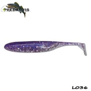 Shad 4Predators Finesse Impact 10cm Chrystal Blue Shad