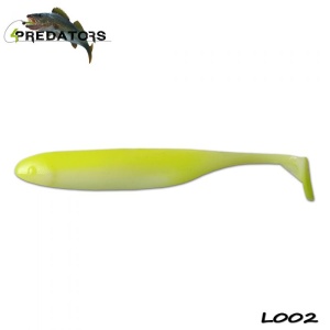 Shad 4Predators Finesse Impact 10cm Lime - White