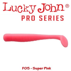 Shad Lucky John Long John 10.5cm Super Pink