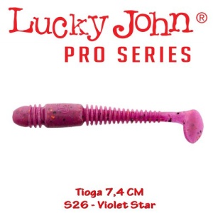 Shad Lucky John Tioga 7.4cm 2.5g Violet Star