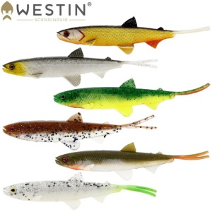 Shad Westin HypoTeez V-Tail 10cm Bait Pearl 3buc/plic - Img 3