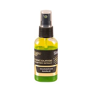 Spray atractant Benzar Mix Concourse Twister 50ml – intensifică aroma momelii pentru Method Feeder și Feeder, ideal în pescuitul de competiție și pe ape presate.