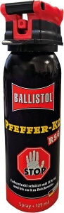 Spray Autoaparare Ballistol Pepper Spray RSG 125ml, Agent Dispersant, 2.5 Milioane SHU