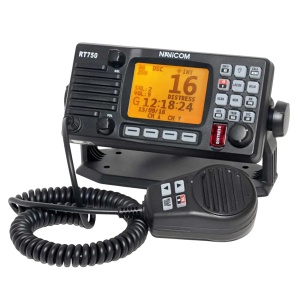 Statie VHF Fixa Navicom RT750 25W GPS Integrat DSC Clasa D NMEA0183