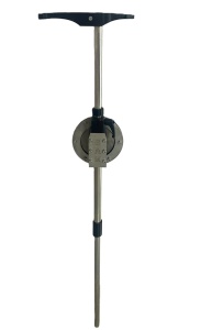 Suport Sondă Live BAM din inox – versiuni electrică, wireless și mecanică, compatibile Garmin și Lowrance, cu sistem de rotire 360° și prindere rapidă pentru barcă.