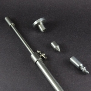 Suport Telescopic Inox Extra Carp Bank Stick cu Adaptor de Ponton 3 in 1 30-50cm - Img 2