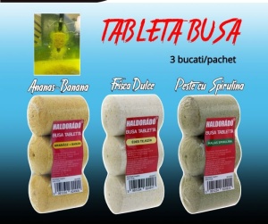 Tablete Pentru Nadire Haldorado Busa Tabletta Slow 200g 3buc/pachet - Img 7
