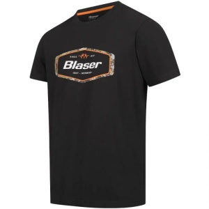 Tricou Blaser Badge T 24 Dull Black
