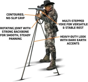 Tripod Primos Trigger Stick Gen 3 – trepied telescopic cu reglaj rapid, stabilitate perfectă și control total între 61–157 cm