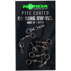 Vartej Cu Agrafa Rapida Si Anou Korda PTFE QC Ring 8buc/plic - Img 5