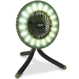 Ventilator USB Reîncărcabil 3600mAh cu Lumină și Powerbank NGT Dynamic Fan
