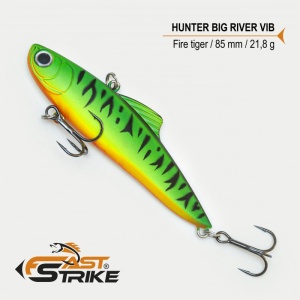 Vobler avat Fast Strike Hunter Big River Vib 8.5cm 21.8g Fire Tiger