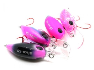 Vobler Damiki Disco Deep Trout-38 3.8cm 4.5g Floating 400T Black Hazelnut - Img 4