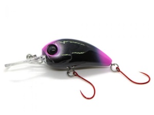 Vobler Damiki Disco Deep Trout-38 3.8cm 4.5g Floating 401P (Black Berry)
