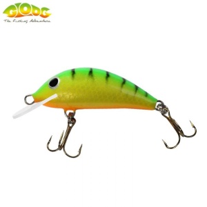 Vobler Gloog Hektor 35N 3.5cm 2g Floating TGF (Tiger Green Fluo)