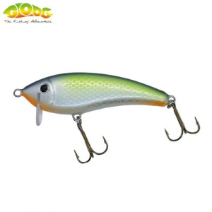 Vobler Gloog Hermes 70S 7cm 12g Sinking RGF (Roach Green Fluo)