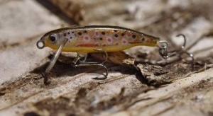 Vobler Hunter Yoda 4.5cm 3.5g sinking Trutta Trutaa - Img 3