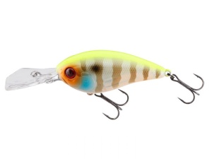 Vobler Jackall Digle 3+ 6.6cm 16.4g Chartreusse Black Bluegill