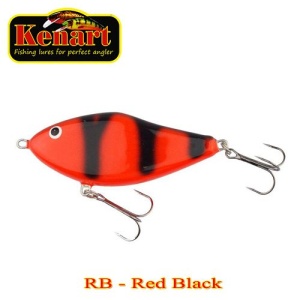Vobler Kenart Dancer 7cm 18g Floating Red Black