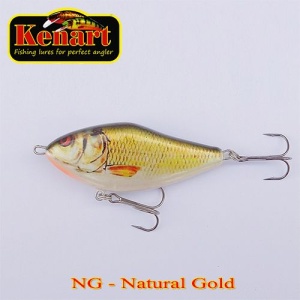 Vobler Kenart Dancer 7cm 22g S Natural Gold