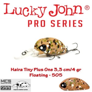 Vobler Lucky John Haira Tiny Plus One 33LBF 3.3cm 4g 505
