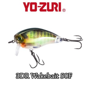 Vobler Yo-Zuri 3DR Wakebait 5cm 8.5g Floating RGLM - Img 3