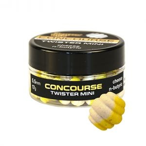Wafter solubil Benzar Mix Concourse Twister Mini 5.5mm – momeală de concurs cu dizolvare lentă, atractanți puternici și prezentare perfect echilibrată pentru method feeder.