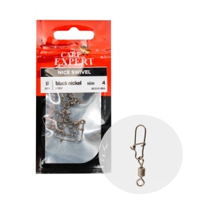 Agrafe Cu vartej Carp Exert Nice Swivel