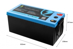 Baterie Elker LiFePO4 Lithium Battery 24v 100Ah Cu BMS Si LCD Indicator - Img 2
