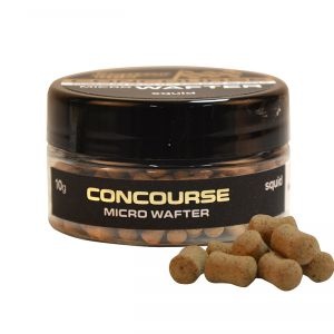 Benzar Micro Wafters Concourse – momeli micro solubile pentru method feeder, cu arome dulci, culori intense și echilibrare perfectă, dedicate pescuitului de competiție și finețe.