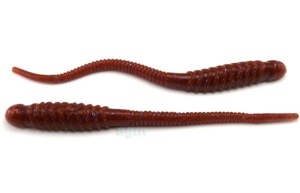 Big Hammer Salt Shaker Worms 12.5cm Oxblood Red