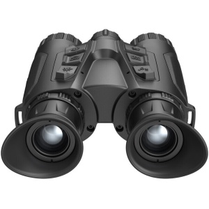 Binoclu Hikmicro Habrok HQ35LN – termoviziune + night vision, senzor 640×512, LRF 1000 m, obiectiv 35 mm, afişaj rotund, autonomie 6 ore.