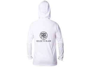 Bluza RTB UV Long Sleeve Hoodie UPF 50+ Bright White - Img 2