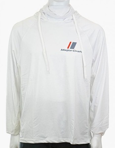 Bluza UV Major Craft Protection Summer Hoodie White