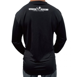 Bluza Yamaga Blanks Silky Touch Long Sleeve T-Shirt Black - Img 3