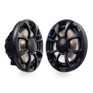 Boxe Aquatic PX312 Pro Sport (120W) – Pereche de difuzoare marine negre de 6.5 inch cu iluminare RGB LED integrată și finisaj sport rezistent la sare și radiații UV.