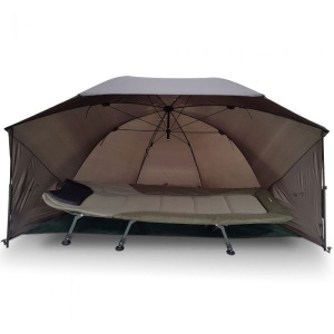 Brolly NGT Shelter Cu Storm Poles Si Groundsheet 153cm - Img 2