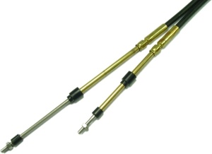 Cablu de control flexibil Ultraflex C2 pentru accelerație și schimbător motor marin – Componentă originală de înaltă precizie fabricată în Italia, rezistentă la coroziune, disponibilă în lungimi de la 8 Ft până la 24 Ft, compatibilitate universală Yamaha,